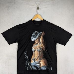 Black Graphic Reptile-Theme T-Shirt